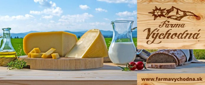 Farma Východná Mliečne výrobky, syry z kravského a ovčieho mlieka