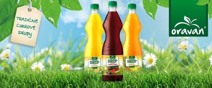 Nealko Oravan Sirupy a Pramenitá voda, sýtené a nesýtené limonády s ovocným alebo bez ovocného podielu