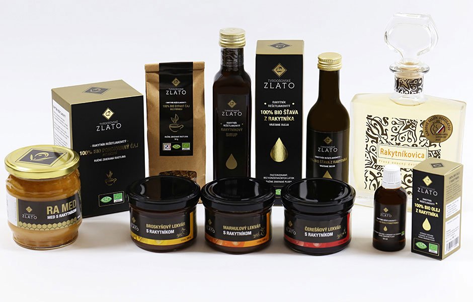 Rakytník - Tvrdošovské zlato, Rakytník rešetliakovitý a vinič dostali štatút BIO/Organic.
