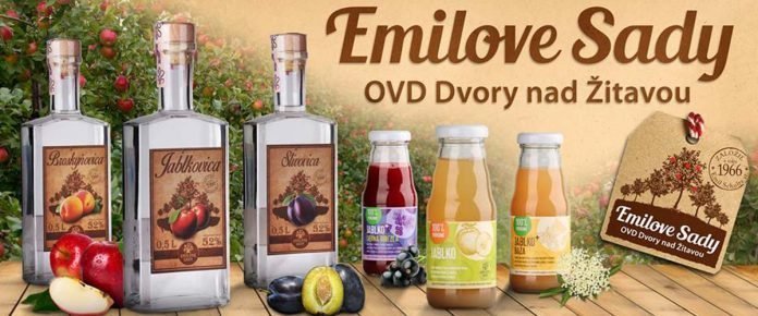 Emilove Sady 100% Ovocné šťavy, najstaršia rodinná ovocná farma na Slovensku