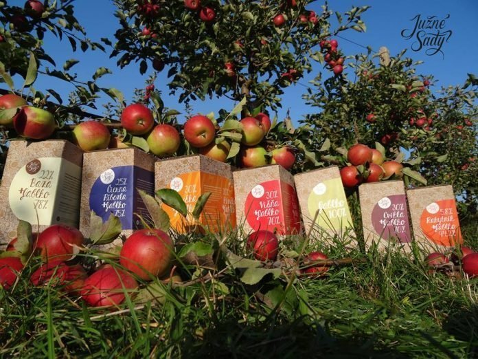 Južné Sady jablková šťava z vlastných sadov na Južnom Slovensku