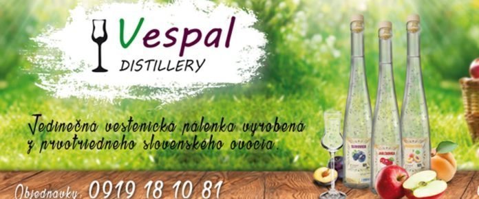 Pálenica VESPAL Jablkovica, Slivovica, Marhuľovica, Štartér (jablko +med)
