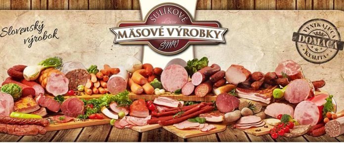 Šulíkové mäsové výrobky šunky, salámy, zabíjačkové špeciality, klobásy
