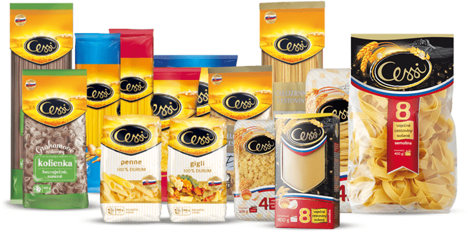 MPC CESSI Cestovináreň Pekáreň s cukrárňou a mlyn, cestoviny CESSI