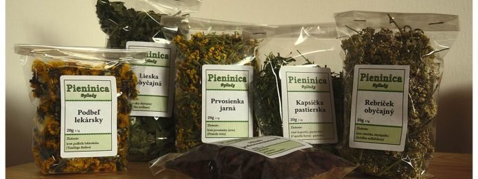 Sušené bylinky Pieninica sú čisto prírodnými produktami - sypaný čaj