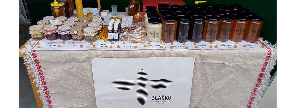 Rodinné včelárstvo Blaško, prírodný včelí med, výrobky z neho