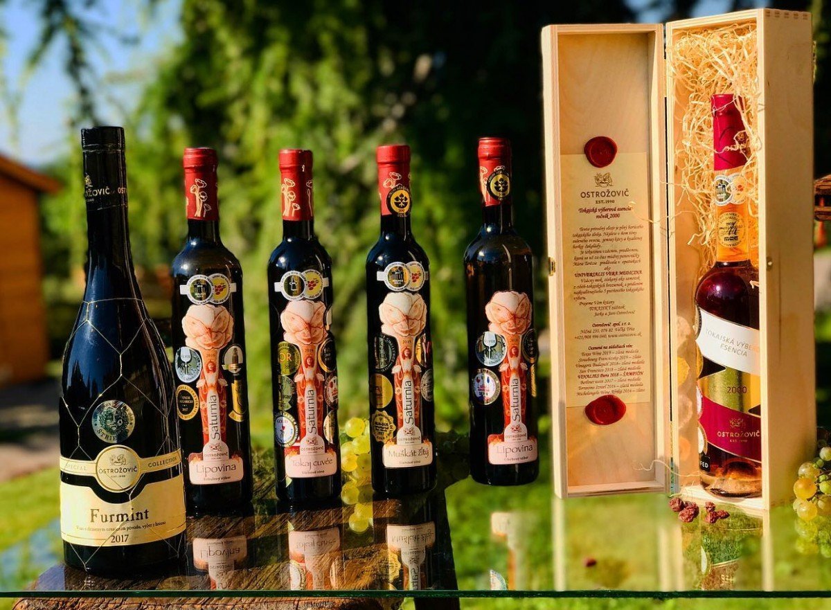 Tokajské vína Ostrožovič