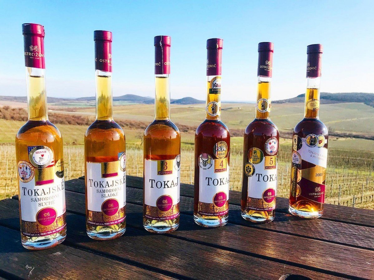 Tokajské vína Ostrožovič