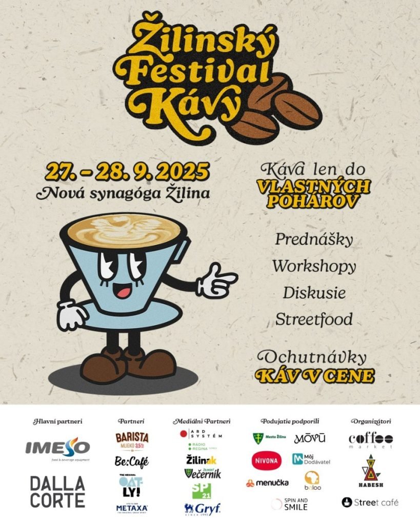 Žilinský Festival Kávy 2025: Ponorte sa s nami do sveta kávy
