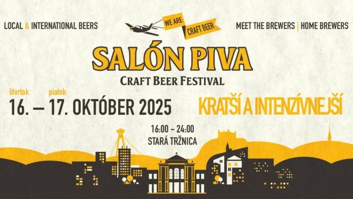 Salón Piva 2025: remeselné pivo a nové trendy v Starej tržnici