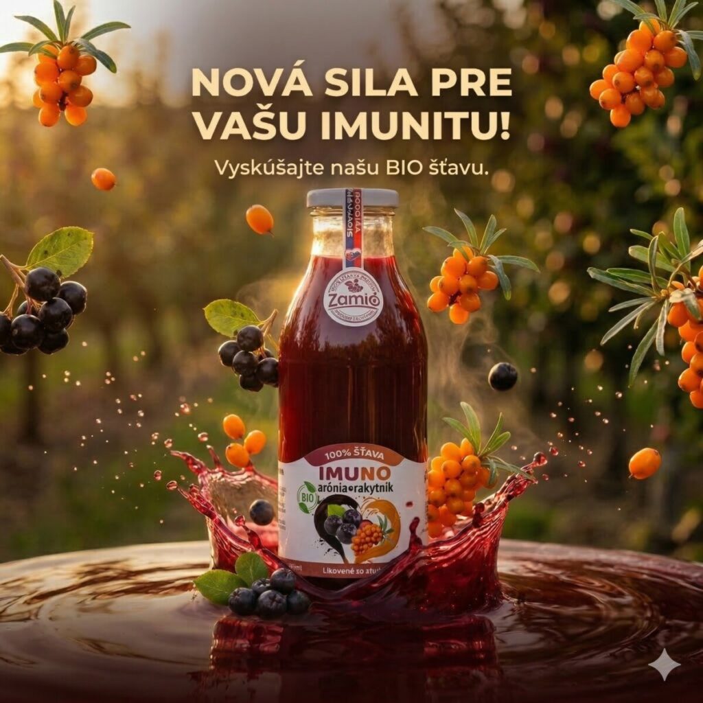 ZAMIO: Slovenská značka, ktorá mení pohľad na zdravé šťavy priamo od farmára