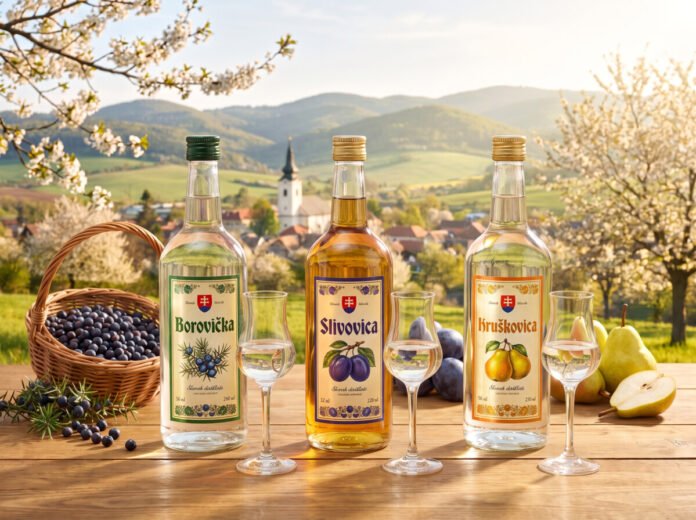 Borovička, slivovica, hruškovica: sprievodca slovenskými destilátmi